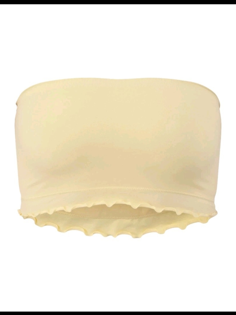 No Boundaries Women's Ruffle Bandeau